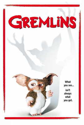 GREMLINS Movie POSTER 27x40 D Zach Galligan Phoebe Cates Hoyt Axton Polly