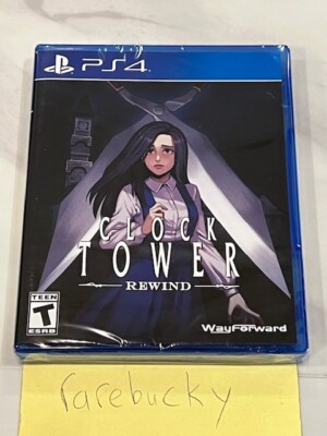 Clock Tower Rewind (PS4 Playstation 4) NEW SEALED MINT, RARE US LRG!
