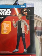 Star Wars "FINN" Child Costume Size M  8 The Force Awakens Disney