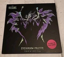 Disney VILLAINS - MALEFICENT - Glow In The Dark - 16 Pan Eyeshadow Palette 