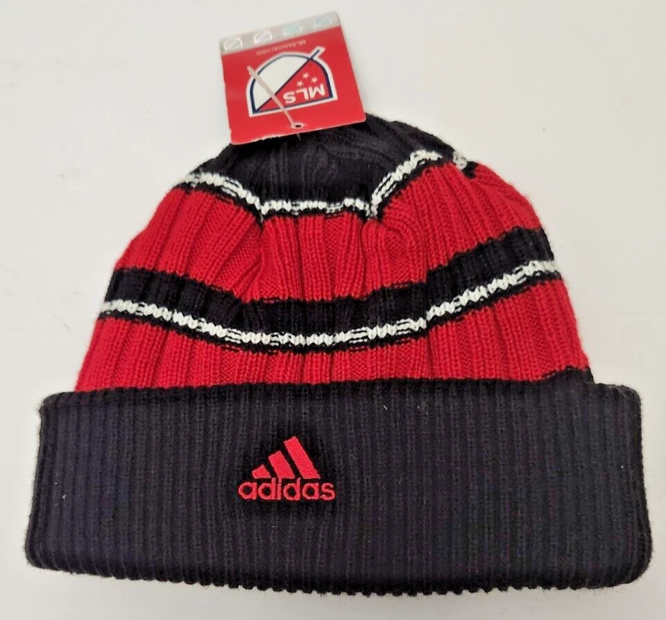 D.C. United MLS adidas Team Colors Cuffed Knit Hat - Image 2 of 2