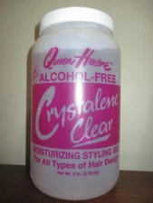 Queen Helene Crystalene Clear Form Hold Moisturizing Styling Gel - 5 lbs