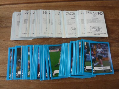 Merlin Team 90 Fußball Aufkleber - 1989 - Nr. 201+ - sehr guter Zustand! - Wählen Sie Ihre Aufkleber