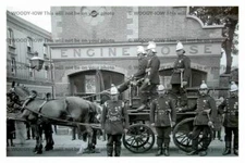 rp13731 - Guildford Fire Engine & Engine House - print 6x4