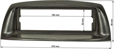 Mascherina Autoradio Per Fiat Punto (188) - Adattatore 1DIN 182x53mm - Foto 10