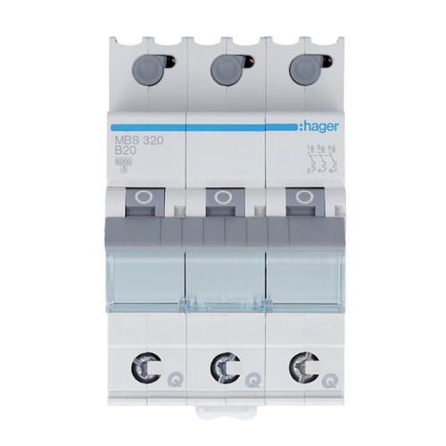 Hager FI LS Schalter Fehlerstromschalter Leitungsschutzschalter CDA CDS MBN MBS - Bild 49 von 60