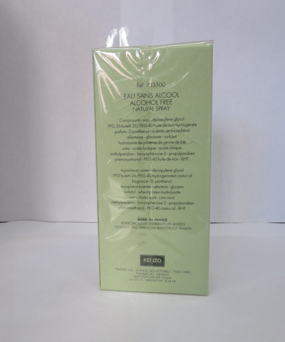KENZO Paris ALCOHOL perfume HUGE 3.4oz 100ml VERY RARE 1994