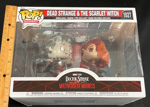Funko Pop Moment Dead Strange & Scarlet Witch 1027 Vinyl Figure AA
