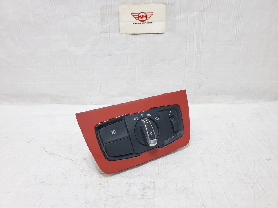 Interruptor de luz antiniebla atenuador faros tablero BMW 428i xDrive 2014-2016 61-31-9-265-297 Foto 2 de 4