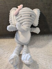 Chick Pea Elephant Girl Pink Bow Corduroy Cordy Roy Lovey Plush Doll 2019
