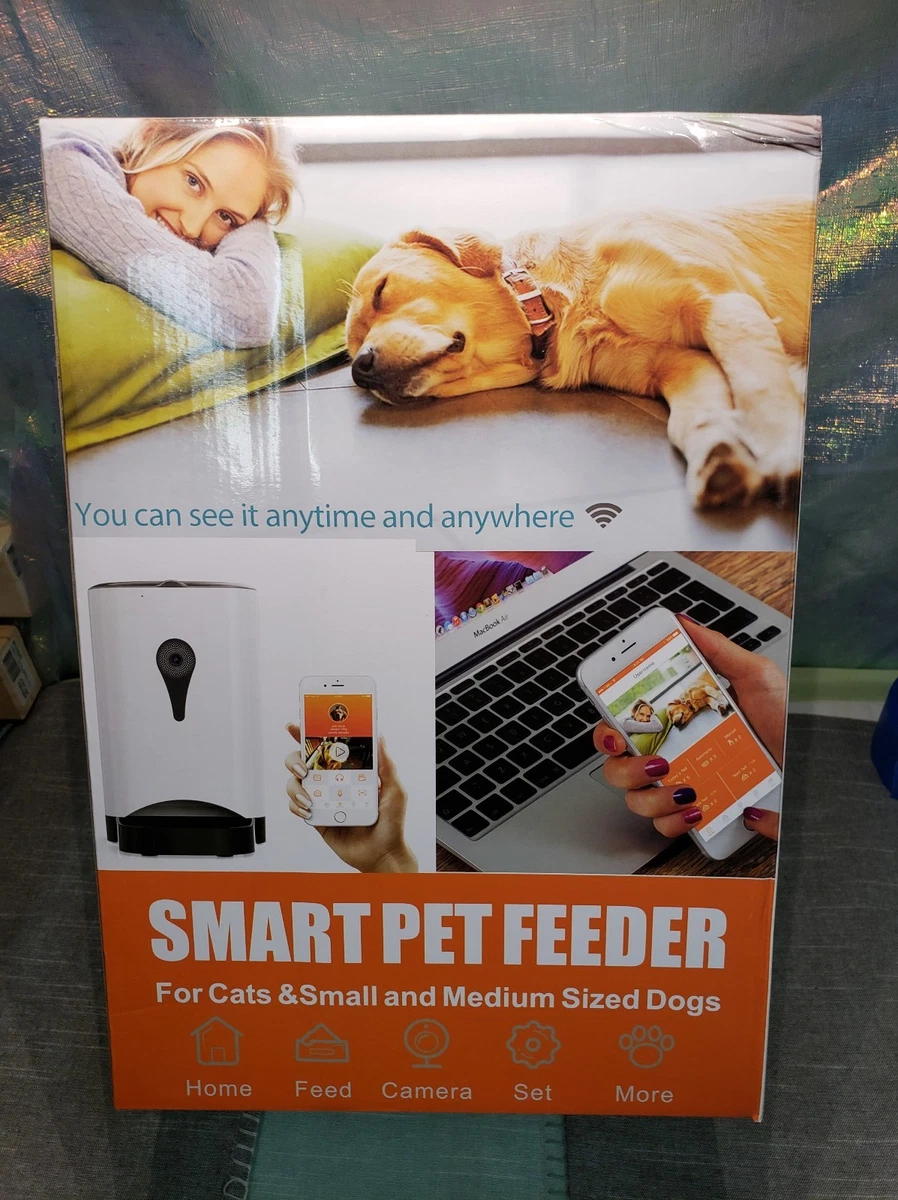 NEW PETFUN SMART PET FEEDER FOR CATS SMALL MEDIUM SIZED DOGS FREE S H