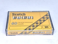 SCOTCH TARTAN C-60   Blank Audio  Cassette Tape (Sealed) NEW