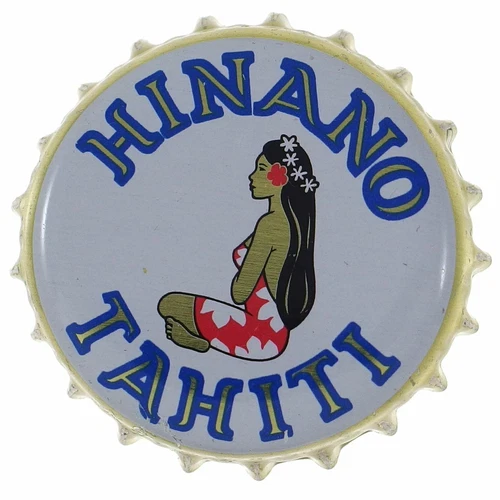 HINANO TAHITI BEER CROWN TAHITIAN BEER BOTTLE CAP #69
