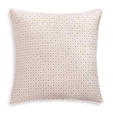 Sky Astrid 2 Euro PILLOW Sham COLOR CREAM/PINK NEW