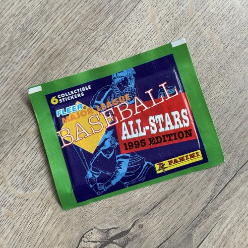 98 Confezioni Fleer Major League Baseball All-Stars Sticker Collezione Panini 1995 - Foto 7 di 8