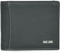 New Men's Grey Colour Leather Bi-fold Wallet Gift Item