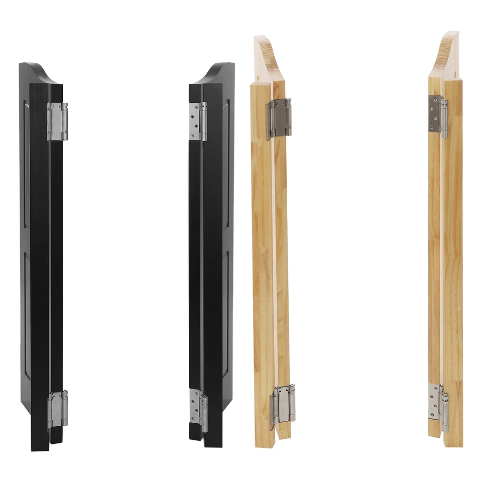 Puerta divisoria de entrada de tienda puerta de madera maciza puerta divisoria moderna Foto 2 de 4