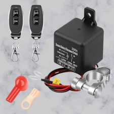 Remote Battery Disconnect Switch Upgraded Kill Switch for Car Truck DC12V 200A