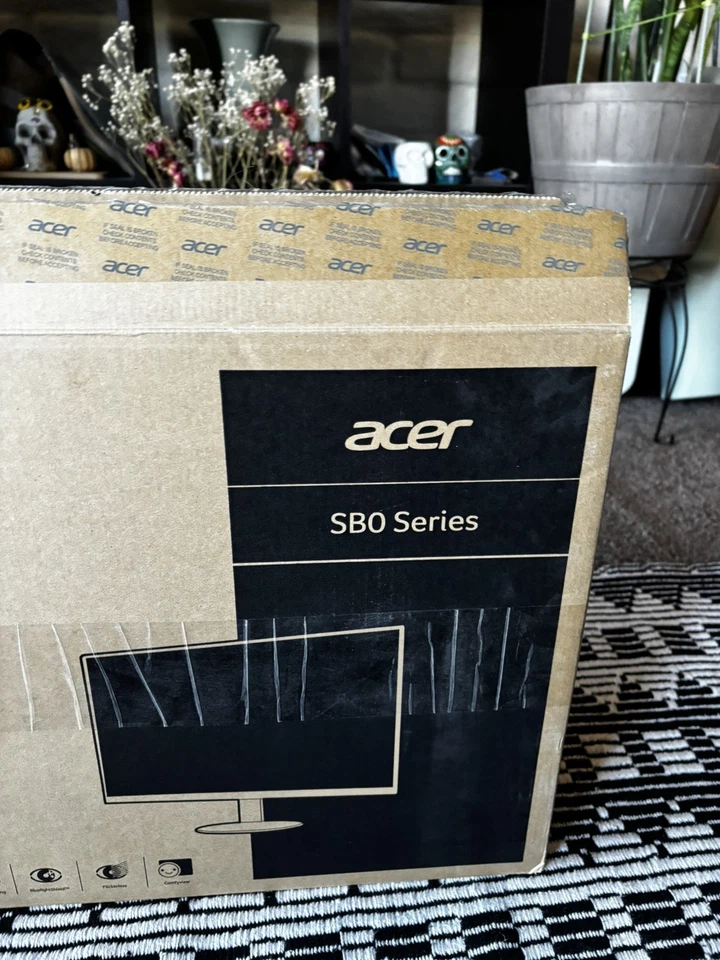 Open Box Acer SB220Q 21.5" Full HD IPS 75Hz 1920 x 1080 Monitor - Image 2 of 4