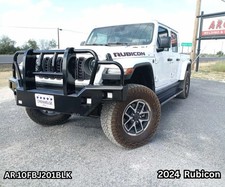 2024 Jeep Grille Brush Guard Powder-Coated Black - Made in USA