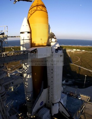 SPACE SHUTTLE COLUMBIA LAUNCH PAD 39A NASA 8.5X11 PHOTO