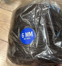 Vintage Macrame Poly- Olefin Fiber Dark Choclate Brown 200 Yards Maxwell's USA