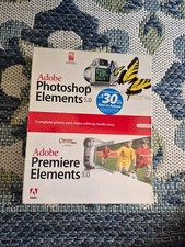 Adobe Photoshop Elements 5.0  Premiere Elements 3.0 Open Box