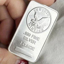 1 Troy Oz Eagle Sunshine Mint .999 Silver Bar Mint Mark SI Sealed