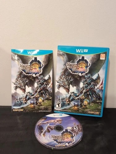 Monster Hunter 3 Ultimate (Nintendo Wii U, 2013) *CIB* Complete in Box