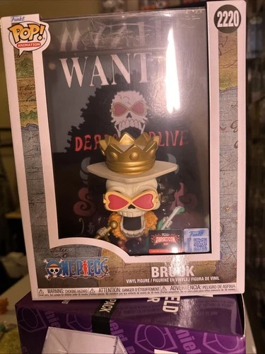 Funko POP! Animation: BROOK (Wanted Poster) #2220 TargetCon Exclusive IN HAND