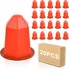 20 Pcs Fire Sprinkler Covers with Magnet Fire Sprinkler Head Paint Cover Protect