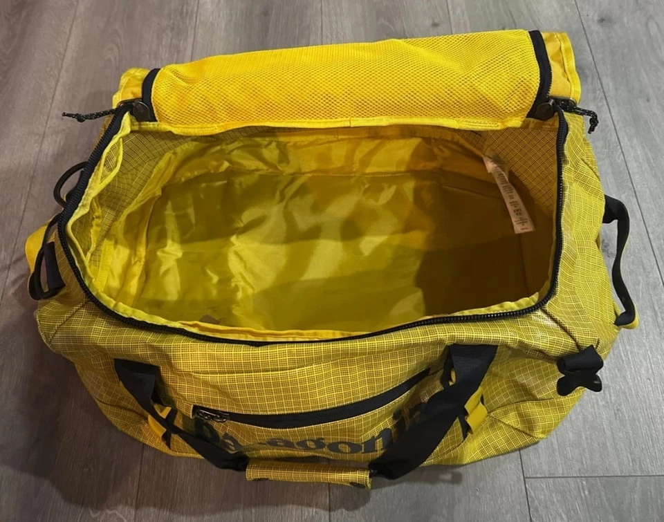 NEU Patagonia Black Hole Duffel 40l Shine Yellow Rucksack Handgepäck - Bild 3 von 4