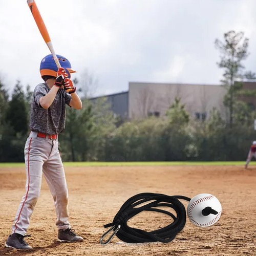 Outil d'entraînement au bâton de baseball portable pratique avec corde élasti - Picture 2 of 24