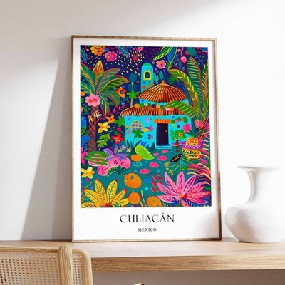 6_Culiacan Poster, Mexico Poster, Sinaloa Poster, Mexican Poster, Cultural Poste