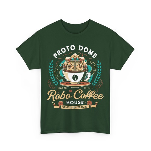 Proto Dome Robo Coffee Crest Unisex T-Shirt. Chrono Trigger Video Game. JRPG. - Picture 4 of 7