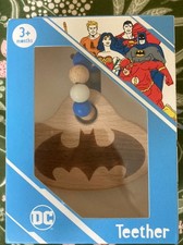 DC Comics baby teether Warner Bros Super Hero Teething New marvel Batman gift