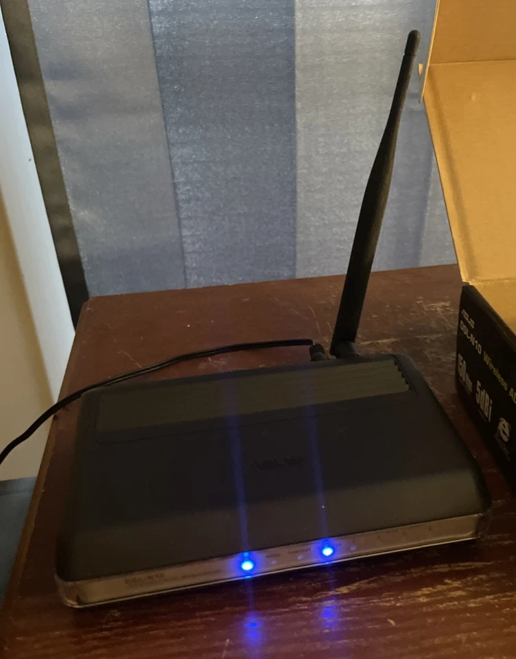 ASUS DSL-N10 150 Mbps 4-Port 10/100 Wireless b/g/n Router ADSL wps Windows & Mac - Image 2 of 4