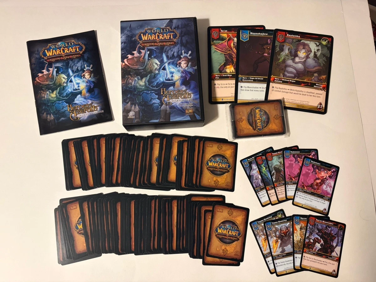 World of Warcraft TCG Sealed Collectible Card Game Decks & Kits