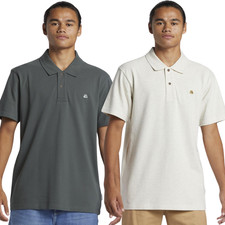 Quiksilver Mens DNA Short Sleeve Collared Polo Shirt Top