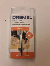 Dremel 615 1/8" Piloted Corner Rounding Router Bit - NEW and Sealed