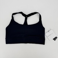 Beyond Yoga IT8309 Lift Your Light Bra Black Medium NWT Adjustable Straps Soft