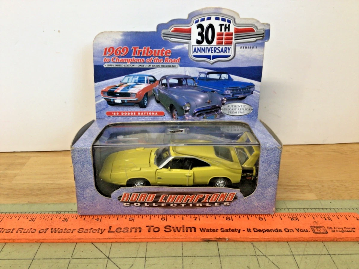 Voiture Miniature Road Champs Dodge Daytona Verte - Sous Blister (occasion)