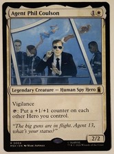 Agent Phil Coulson 4 Marvel Super Heroes Magic: The Gathering Rare Near Mint