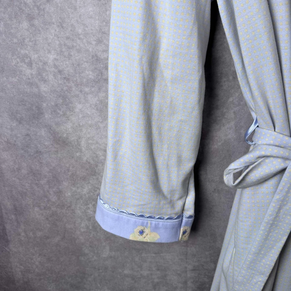 Bata Villager mediana azul/amarillo puntos envolvente para mujer Liz Claiborne Co Foto 3 de 4