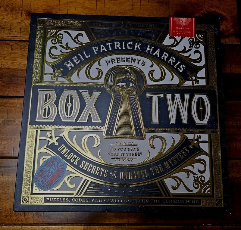 BOX TWO By Neil Patrick Harris Magic Box Set (2024 TheoryII) Pre-owned 