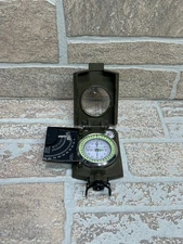 Multifunctional Military Sighting Navigation Compass w/ Inclinometer for Hiking