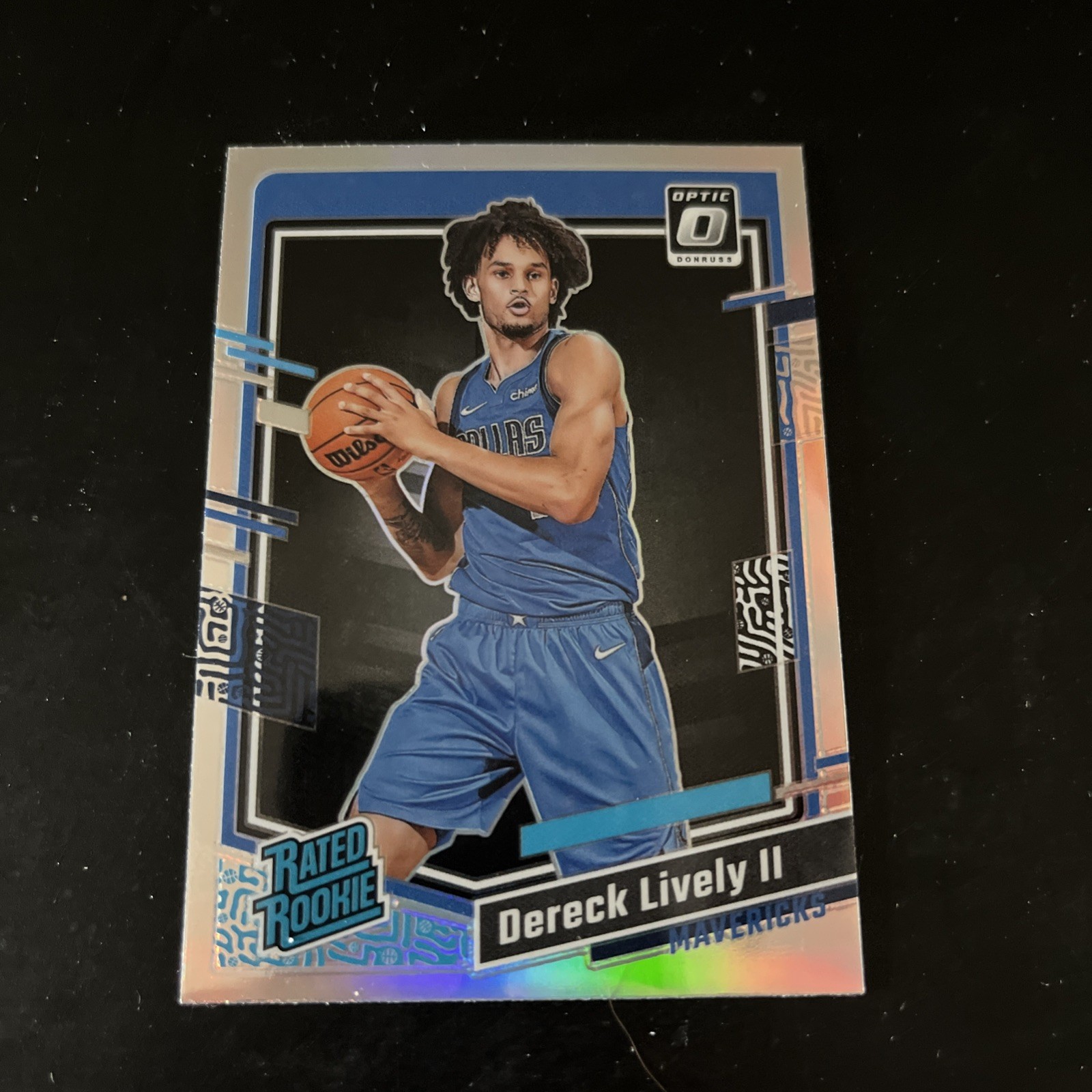 2023-24 Panini Donruss Optic Rated Rookie Dereck Lively #245 Holo Prizm (RC)