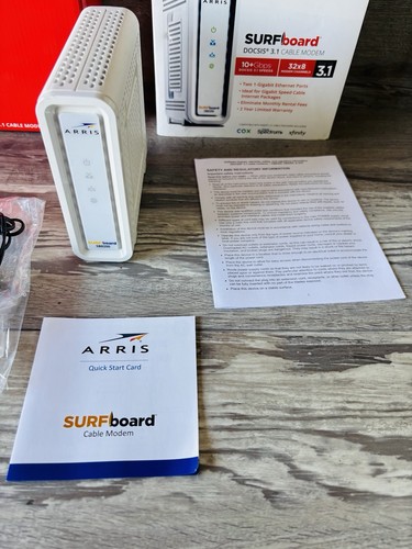 ARRIS SURFboard SB8200 DOCSIS 3.1 10 Gbps Cable Modem - Picture 8 of 10
