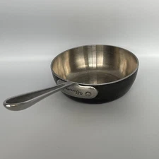 Vintage All Clad Ltd  Saucepan 1 QT Anodized Aluminum Stainless Steel Surface