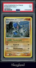 2009 POKEMON PLATINUM RAMEIDON HOLO GERMAN PSA 7 NM